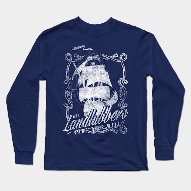 Pirate t-shirt Long Sleeve T-Shirt by OsFrontis